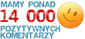 Mamy prawie 10000 pozytywnych komentarzy